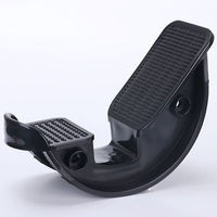 Civière de mollet Dispositif à bascule de pied durable Pied à bascule Jambe tendue Muscle Cheville Massage Fitness Pédale Civière