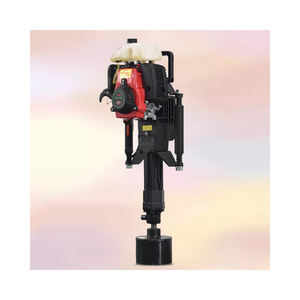 Atornillador de pila de punzón de 2 tiempos Atornillador de poste en T a gas Atornillador de pila hidráulico pequeño - Product Image 2