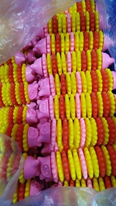 Nouveautés 2024 Yiwu : Jouet pour chiens coloré en forme d'engrenage à dents rotatives pour la santé dentaire, Anneau de jeu pour animaux de compagnie - Product Image 6