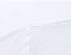 เสื้อยืดผ้าไอซ์ซิลค์สำหรับผู้ชาย, เสื้อกีฬาแขนสั้นแห้งเร็วเสื้อเทรนนิ่งใส่วิ่งลำลองฤดูร้อน - Product Image 5