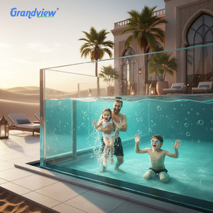 <span class=keywords><strong>Intex</strong></span> — piscine d'extérieur en verre acrylique, transparent, épais, pour piscine - Product Image 1