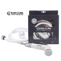 Ensemble de douchette EURO CLIMA avec technologie d'insertion en plastique et conception de tube intérieur en PVC