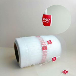 Rouleau de matériau en nylon pour sachets de thé avec ficelle et étiquette pour machine à ensacher le thé automatique, qualité alimentaire, logo personnalisé - Product Image 4