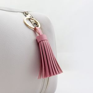 Low Price Pu Leather Keychain Diy Accessories Car Keychains Handbag <b>Charm</b> Dangling Tassels Hanging Ornaments - Product Image 5
