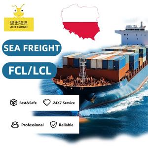 Servicios de logística de transitario marítimo de China a Polonia Agente de envío de FCL para transporte de carga - Product Image 1