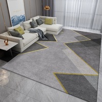 Tapis de sol complet moderne, luxe, style hôtel, chambre à coucher, salon, maison