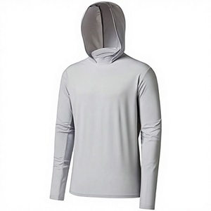 เสื้อตกปลาสำหรับผู้ชาย UPF 50 พิมพ์ลาย แขนยาว ระบายอากาศได้ดี ผ้ายืด/โพลีเอสเตอร์ 180 กรัม - Product Image 2