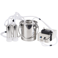 Machine à traire réglable automatique de vache et de chèvre de batterie rechargeable portative pour l'équipement de ferme de moutons de bétail