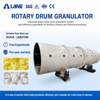 Granulateur rotatif à tambour pour zéolite et calcaire LANE – Usine industrielle de granulation de poudres minérales – Fournisseur