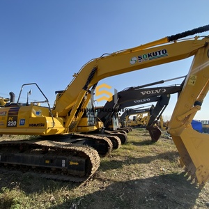 Excavadora de cadenas usada Komatsu PC220 de alta calidad, 22 toneladas, 2017, con bomba de engranajes y motor, en venta. - Product Image 2