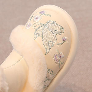 2025 ragazze Hanfu inverno cotone Casual stivali da neve in velluto antico con la faccia di cavallo per studenti bambina in stile Guofeng - Product Image 2