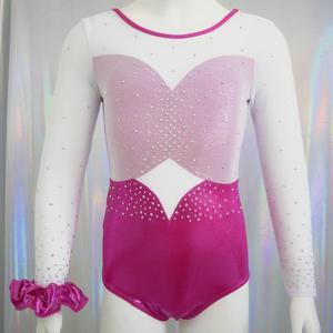 <span class=keywords><strong>Justaucorps</strong></span> métallisé à manches longues pour femmes vêtements de danse vêtements de Performance <span class=keywords><strong>justaucorps</strong></span> combinaison de gymnastique - Product Image 1