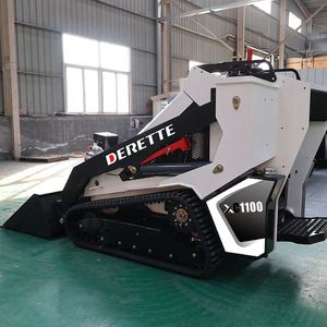 Chargeuse compacte sur chenilles en caoutchouc XC1100 pour la <span class=keywords><strong>location</strong></span>, conforme EPA et Euro 5, à faible consommation de carburant, haute efficacité et forte traction - Product Image 4