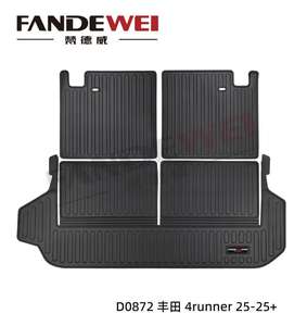 Tapis de coffre de voiture en caoutchouc TPV 3D antidérapant et imperméable pour <span class=keywords><strong>TOYOTA</strong></span> 4 RUNNER 2025+ - Product Image 2