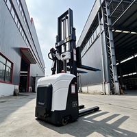 Nouveau transpalette électrique autoporté, transpalette électrique, chariot élévateur à fourche 1,5t CE pour l'Europe, l'Amérique et l'Asie du Sud-Est