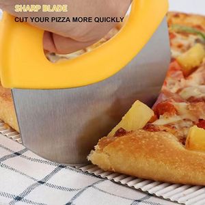 Roulette à pizza portable avec couvercle, couteau en acier inoxydable de qualité supérieure - Product Image 5
