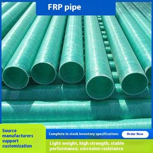 Nhà máy tùy biến. Sợi thủy tinh gia cố nhựa (FRP) sợi thủy tinh ngầm Composite Filament quanh co ống sợi thủy tinh - Product Image 3