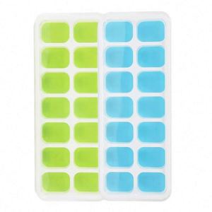 Ice Tray with Lid Shovel Large PP Ice Cube Tray for <b>Freezer</b> - Product Image 6