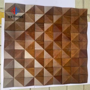 Pannelli in Legno Naturale per Interni 4x8, Assi in Legno Massiccio, Pannelli Decorativi Moderni <span class=keywords><strong>3D</strong></span> in Legno - Product Image 3