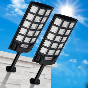 Solar High Power <b>Motion</b> <b>Sensor</b> Road ABS Waterproof IP65 All-in-One <b>LED</b> Street <b>Light</b> Outdoor - Product Image 1