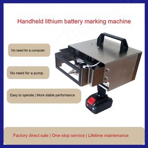 Machine de marquage pneumatique portative pour acier, vitesse de gravure 100 mm/s, pour numérotation de châssis et cylindres métalliques - Product Image 5
