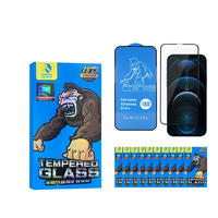 Protection d'Écran en Verre Trempé 18D HD Ultra-Clair Antichoc et Anti-Rayures pour Téléphone Mobile, Compatible iPhone 16 Plus Pro Max
