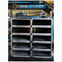 Tube carré et rectangulaire en acier au carbone laminé à chaud ERW S355J0H EN 10210 pour la construction, services de découpe/soudage/pliage