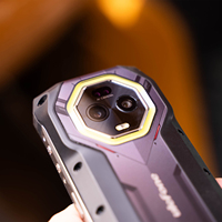 Ulefone Mini 20 Tiny Atom 64MP Caméra de vision nocturne Caméra corporelle de téléphone portable Polyvalent Lumière LED 6200mAh Grande batterie Téléphone robuste