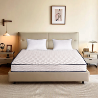 Matelas à ressorts aggés indépendants Queen Size mousse éponge de coton douce et confortable pour chambre à coucher
