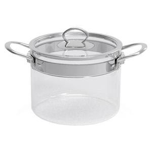 Mastrad Olla de vidrio Ø 20cm 4,2l con tapa de vidrio - Product Image 1