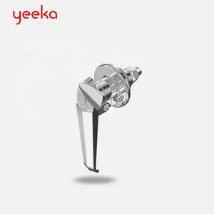 Yeeka Industrial Hardware Zinc Alloy Handle Latch Bright Chrome Manufacturer Sale Left And Right Unlock Available