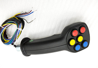Manette industrielle à 6 boutons et 1 interrupteur de sécurité pour tous types de joysticks, garantie 6 mois, inspection vidéo pour rapport