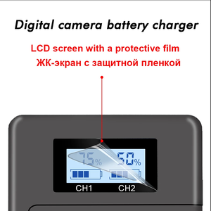 LP-E10 Batteries de caméra LP E10 LPE10 + LCD USB double chargeur pour <span class=keywords><strong>Canon</strong></span> EOS 1100D <span class=keywords><strong>1200D</strong></span> 4000D Kiss X50 X70 Rebel T3 T5 T6 LP-E10 - Product Image 5