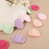 Éponge à coussin d'air, sèche et humide, double usage, anti-cernes, blush haute brillance, douce pour la peau, non lavable, gouttes d'eau, poudre pour le pouce