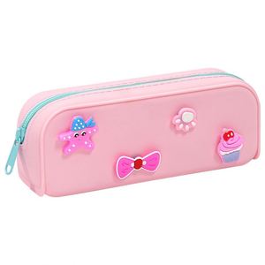 Custom Logo Portable Travel Waterproof Silicone <b>Makeup</b> Pouch Large Cosmetic Organizer <b>Box</b> Brush Bag Wholesale - Product Image 1