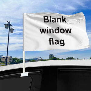 Khuyến Mại Thiết Kế Trực Tuyến Tùy Chỉnh Xe Hood Cờ Biểu Ngữ 100% Polyester Hai Mặt Tùy Chỉnh Trống Cửa Sổ Cờ - Product Image 2