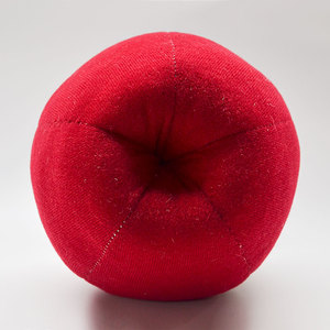 28Cm Màu Đỏ Ngọt Ngào Của Apple Đồ Chơi Sang Trọng Trẻ Em Siêu Mềm Cuddly Trái Cây Comforter PP Bông Làm Đầy Lưới Lót UV Varnished Thêu - Product Image 4