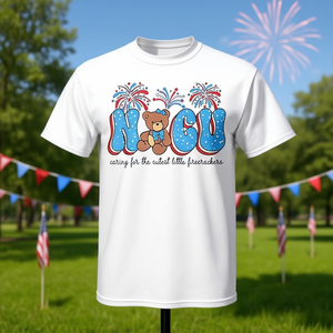 Camiseta del 4 de julio de Nicu para cuidar los pequeños petardos más lindos - Product Image 3