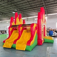 Structure de jeu gonflable intérieure et extérieure, château gonflable de fête foraine, centre de jeux gonflables
