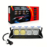 Neu Eingetroffenes LED-Blitzlicht für Auto DC12V Notfall-Signallampen Warnleuchte Auto-LKW Blinkende Windschutzscheiben-Blitzbeleuchtung