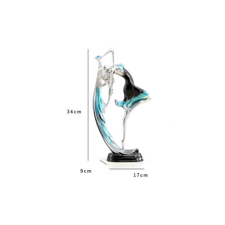 Hot Koop Resin Materiaal Decor Angel Van Woondecoratie Danser Creatieve Geschenken Ornamenten