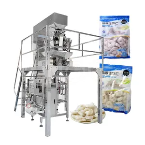 HNOC Automatic Vegetable Salad Berry Pickles Wet Food Weight Fill and Bag Bean Sprouts Pack Machine