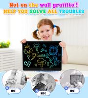Tablette d'écriture LCD grand format 13 16 20 pouces, bloc-notes numérique réutilisable pour la salle de classe et la maison