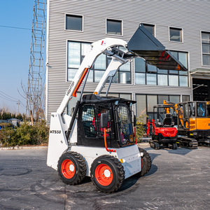 รถตักล้อยางขนาดเล็ก HTS50 Mini Skid Steer Compact Dingo พร้อมห้องโดยสาร สำหรับงานก่อสร้างและฟาร์ม ใช้เครื่องยนต์ EPA 5 - Product Image 6