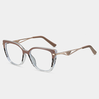 Damen Mode Eckige Kurzsichtigkeits-Brillengestelle Optische Brillen Vintage Korrektionsbrillengestell 2026 Neuerscheinung Brillenmode