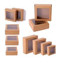 Cartons d'avion biodégradables en carton ondulé personnalisés avec fenêtre, boîtes cadeaux d'anniversaire exquises pour divers emballages