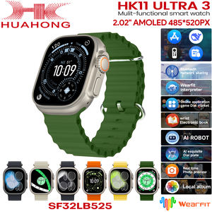 Новые смарт-часы DT Ultra4 HK 11 Ultra3 2026 года с AMOLED-экраном 2,04 дюйма, 4 ГБ памяти, 4-5 днями автономной работы, IP68, для Android и iOS - Product Image 5