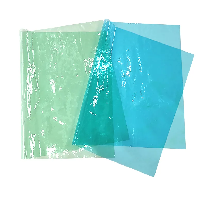 Waterproof Environmentally friendly colored light adhesive PVC for making Shoe and table mats PVC film