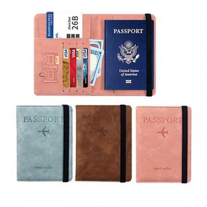 High Quality Transparent Vaccine Card Holder Eco-friendly Pu Leather Passport Holder - Product Image 2