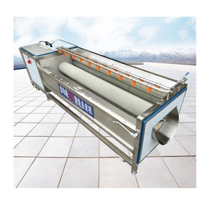 In Stock Electric Stainless Steel Cassava Washing and Peeling Machine - Product Image 3